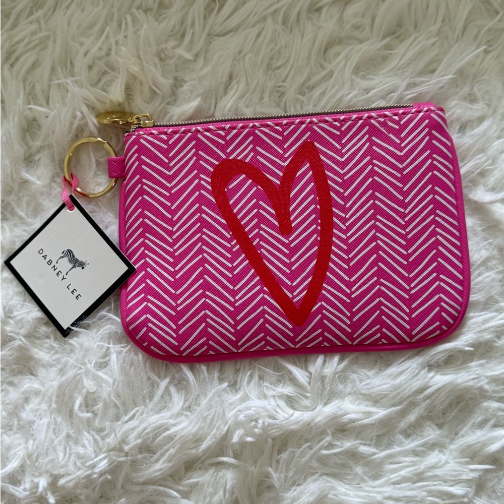 Dabney Lee Red ❤️ and stripes pouch!